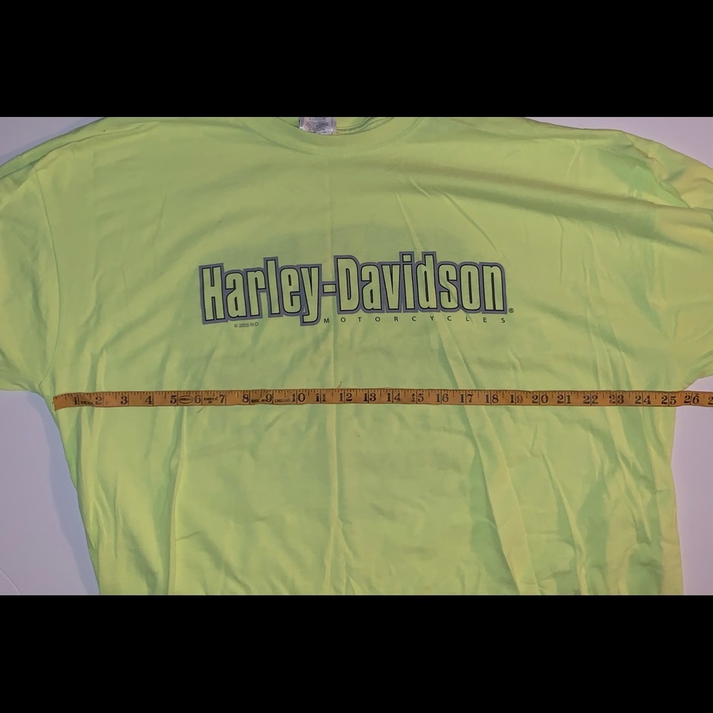 Fluorescent Harley Davison shirt Lake George - Picture 4 of 7